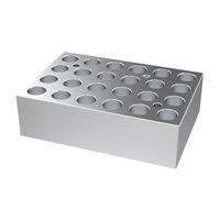 WHOOLEFUN Dual Module Lab Dry Bath, 100℃ Heating Metal Bath, Use Both Modules At The Same Time, 9 Program Setups, 5s-24h Timing, Aluminum Thermal Blocks, For Scientific Research DB5
