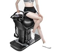WHOOLEFUN Electric Horse Riding Machine, 20 Speeds Adjustable, Abdominal Fitness Exercise, Efficient Aerobic Training, Ergonomic Saddle, for Removing Fat and Slimming