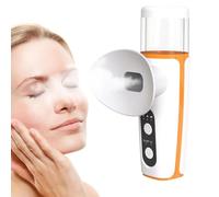 WHOOLEFUN Nano Eye Mist Sprayer, Eye Steamer for Dry Eye, 20ml Water Tank Capacity, with Cold & Hot Compress Modes, 3 Temperature Adjustable, for Eyelid, Eye Skin SPA