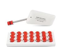 WHOOLEFUN Sharp Edge Tester, Ul1439d Toys Sharpness Tester With 21 Pressure Testing Caps, For Toy Safety Hazard Inspection, Clear Pass/fail Results, Home And Factory Use