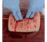 WHOOLEFUN Stop The Bleed Training Kit, Bleed Control Kit for Medical Classes, Hemostasis Training Simulated Human Skin, Hemostasis First Aid Practice
