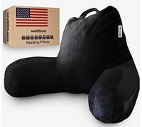 WhooLoo Reading Pillow Adult Backrest Black