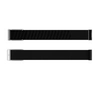 WHOOP SuperKnit Luxe - Compatible with One, Peak, & Life - ECG Compatible, Performance Accessory for Health & Fitness Wearable - Premium Metals - 24/7 Activity, Sleep, Recovery Tracker, Obsidian