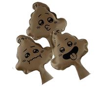 Whoopee Cushion, 3pc Se-lf Inflating Whoopee Cushion Toys, Poop Shape Fart Bombs Prank Toy, Makes Gass Sounds Noise, Funny Birthday Joke Present Christmas Stocking Filler Toy(Random Expressions)