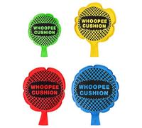 Whoopee Cushion, 4 Pcs Prank Set in Green, Yellow, Red and Blue, Classic Prank Toys for Home, Office and Party, April Fools Day and Halloween Fun age14+
