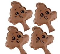 Whoopee Cushion Pranks Whoopee Cushion Poop, 4 Pieces Fart Bombs Prank Toy, Self Inflating Poop Shape Fart Toy,Poops Shape Farts Pillow Halloween Pranks Toys For Kids And Adults April Fool's Day