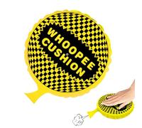 Whoopie Cushion, 9" Woopie Cushion, Self Inflating Whoopee Cushion, Woopy Cushion Fart Bag for Boys and Girls, Goodie Bag Stuffers Makes Gas Sounds, Novelty Prank Gag White Elephant Gifts