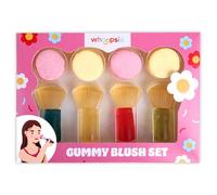 Whoopsie Candy - Sweets Shaped Like Makeup Made of Gummy and Marshmallow - Lipstick, Blush & Eyeshadow - Perfect for Birthday Parties, Girls’ Night, Party Favors & Goodie Bags (Blush)