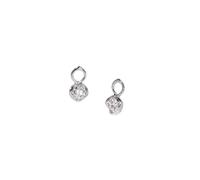 Whoopsie Daisy Earring Drops In 18ct White Gold With Diamonds