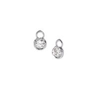 Whoopsie Daisy Earring Drops In 18ct White Gold With Diamonds
