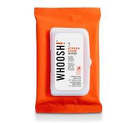 WHOOSH! Screen Shine - Disposable Anti-microbes Wipes, Suitable for Every Screen, Eliminate Dirt, Dust, Moths and Stains, Certified Non-toxic Product, Cleaning and Hygiene - 20 Pieces + 1 Cloth