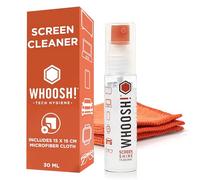 WHOOSH! Screen Shine Go - Refillable Screen Cleaner Spray & Wipe Kit, 30 ml