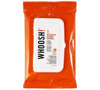 WHOOSH! Screen Shine - Disposable Anti-microbes Wipes, Suitable for Every Screen, Eliminate Dirt, Dust, Moths and Stains, Certified Non-toxic Product, Cleaning and Hygiene - 20 Pieces + 1 Cloth