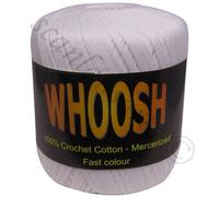 WHOOSH! White Crochet Cotton 400 yards