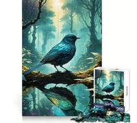 Whos A Pwetty Biwdie Jigsaw Puzzles for Adults 1000 Brain Memory Restful Activity Tight Lock Cozy Xmas Gift (38x26cm)