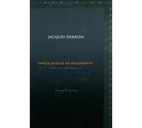 Who's Afraid of Philosophy?