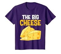 Who's Boss Here- The CEO Dad Funny Sunglasses The Big Cheese T-Shirt, Youth, Purple, 2T