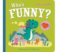 Who's Funny? – Interactive lift-the-flap book for toddlers with soft flaps & mirror