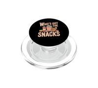 Who's Got The Snacks Craving Foodie PopSockets PopGrip for MagSafe