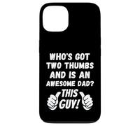 Who's Got Two Thumbs And Is An Awesome Dad? This Guy! Funny Case for iPhone 13
