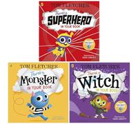 Who's In Your Book? Series By Tom Fletcher 3 Books Collection Set (Monster, Superhero & Witch)