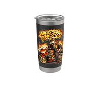 Whos Next Anime Biker Motorcycle Street Racing Stainless Steel Insulated Tumbler
