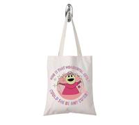 Who's That Wonderful Girl Mom Meme Cartoon Princes Tote Bag for Women Sister Best Friend (Who's That tote UK)