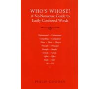 Who's Whose?: A No-Nonsense Guide to Easily Confused Words
