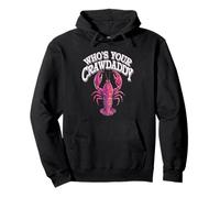 Who's Your Craw Daddy Funny Crawfish Pun Pullover Hoodie