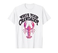 Who's Your Craw Daddy Funny Crawfish Pun T-Shirt