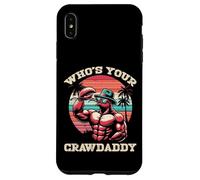Whos Your CrawDaddy Crawfish Retro Crayfish Crawdad Dad Men Case for iPhone XS Max