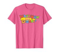 Who's Your Sugar Daddy? Funny Vintage T-Shirt, Men, Pink Heather, 3X-Large