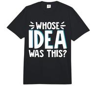 Whose Idea was This? Comfort Colors Adult Heavyweight T-Shirt