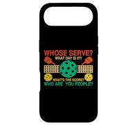 Whose Serve What's The Score What Day Is It Funny Pickleball Case for iPhone Air