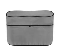 Whosucclay Grey RV Propane Tank Cover Dual 40lb Propane Tank Cover,Duty Cover for RV,Travel Trailer Accessories