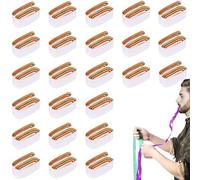 WHPromLang 24 PCS Magic Mouth Coils Paper Colored Mouth Coils Vomit Paper Magician Accessories for Stage Magic Prop Comedy Gag Party Trick Accessory