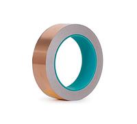 WHSCwp Copper foil tape, self-adhesive copper foil EMI shielding, decorative mosquito repellent crafts for guitars and bullets Electrical maintenance (20mm)