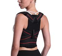 WHSY127 Adjustable Corrector Back Support Shoulder Back Brace Correction Spine Postural Fixer Tape (Color : Black, Size : XL Code) Tools Beautiful