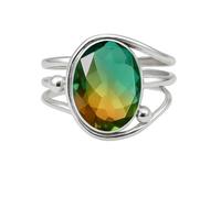 WHSY127 Alexandrite Ring Silver overlay Style Ring for Women Ring for Birthday Wedding Best Gift For Her Boho Jewelry By