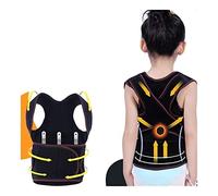 WHSY127 Corrector Clavicle Spine Back Shoulder Lumbar Support Corset Correction Orthopedic Belt Skin Color, Size : M Code Beautiful