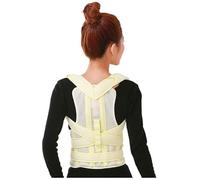 WHSY127 corrector Ultra-Thin Breathable Three-Dimensional Tensile and Adjustable Shoulder Pad for Adults/Children (Yellow) (Size : M) Tools Beautiful