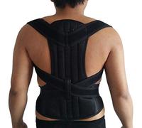 WHSY127 Silver Corrector Scoliosis Back Brace Spine Corset Shoulder Therapy Support Poor Correction Belt Men Beautiful