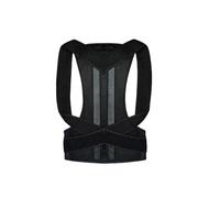 WHSY127 Waist Belt Adjustable Corrector Unisex Breathable Full Back Support Strap Support(Black,3XL) Beautiful