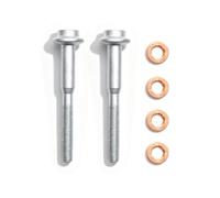 WHT003187 Injector Bolt Replacement 2 Pack with Copper Crush Washers