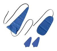 WHTCHSU Saxophone Cleaning Cloth Kit, for Alto Tenor Soprano Sax and Other Wind & Woodwind Instruments, Including 4 * Cleaning Cloth