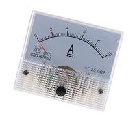 Whtkoph 16 Models AMP Current Meter DC Analog Ammeter Panel Class 2.5 Attenuation 4s Response Time, 0-10A
