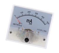 Whtkoph 16 Models AMP Current Meter DC Analog Ammeter Panel Class 2.5 Attenuation 4s Response Time, 0-500mA