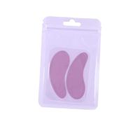 Whtkoph 2 Pieces Eyelash Extension Eye Pad under Eye Pads Silicone Lash Extension Patches Skin Friendly Comfortable Suitable for Home, Purple