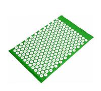Whtkoph Acupressure Massage Pad with Like Base and Stitched Border for Shape Retention and Support Suitable for Stretching and Calm Moments At Home, Green