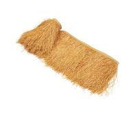 Whtkoph Artificial Thatch Roofing for Garden Pavilions, Realistic Decorative Decoration for Patio Umbrellas, Window Coverings, Yellow